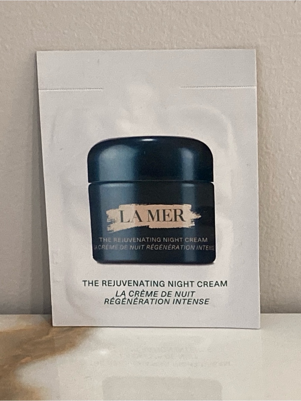 5/$25 La Mer Night Cream Sample Sachet 1.5ml